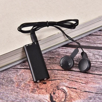 8GB Professional Digital Voice Recorder — Mini Audio Dictaphone