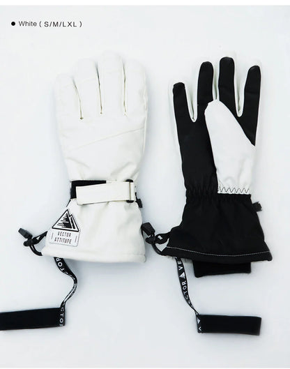 2-in-1 Extra Thick Ski Gloves – Waterproof, Windproof Winter Mittens for Men & Women
