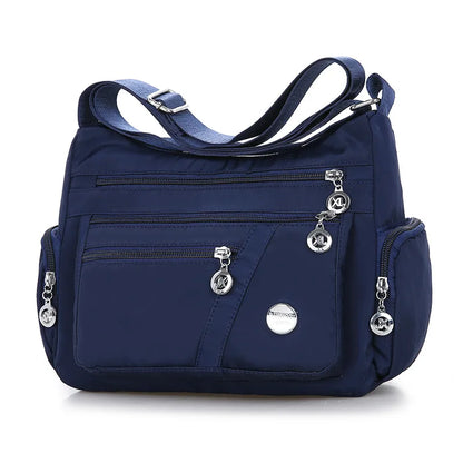 Yogodlns Oxford Waterproof Shoulder Bag – Women’s Casual Crossbody, Large Capacity Multifunction Messenger & Shopping Handbag