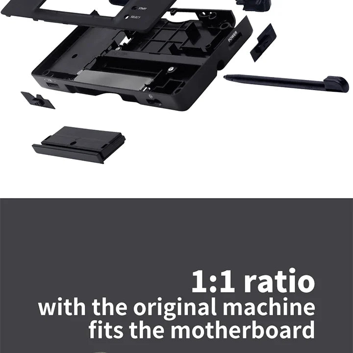 OSTENT Nintendo DS Lite Full Replacement Housing Shell Case Kit – Console Protective Cover Parts