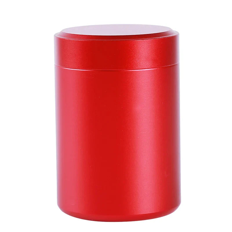 New Airtight Smell-Proof Stainless Steel Container — Mini Tea & Herb Stash Jar for Tea, Coffee Storage