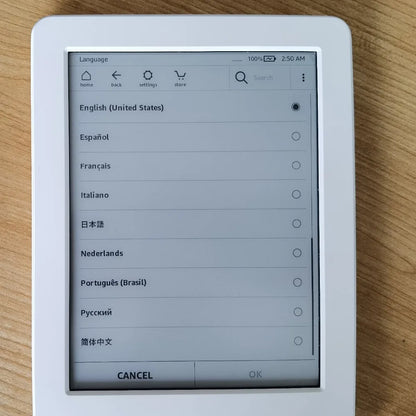 Original Kindle 6/8 Used eBook Reader, 6-Inch E-Ink Touchscreen WiFi eReader, No Light, Better Than Kobo