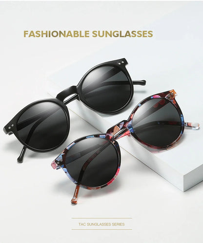 2025 Polarized Retro Round Sunglasses for Men & Women - Designer Vintage UV400 Goggles & Sun Glasses