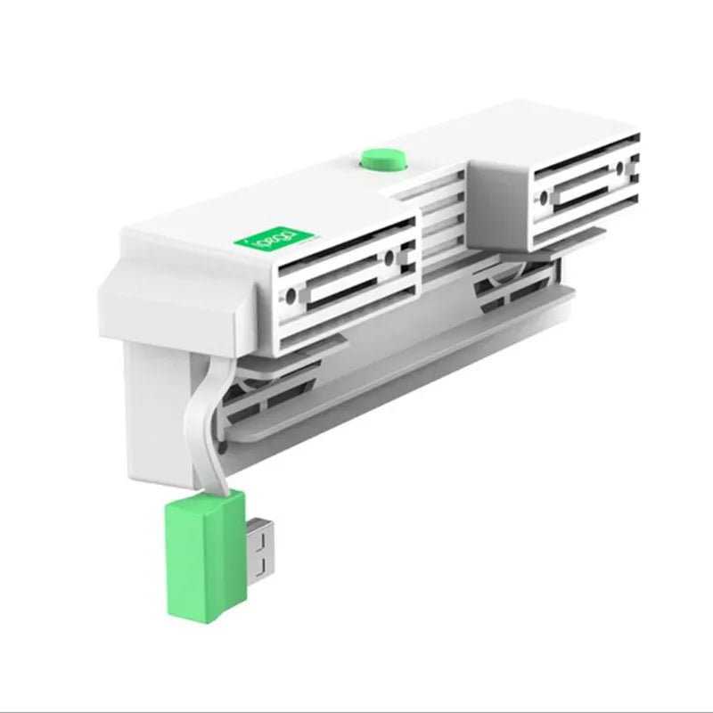 Nintendo Switch 2-Fan 5000RPM Cooling Fan — External USB Super Turbo Temperature Cooler for NS Console