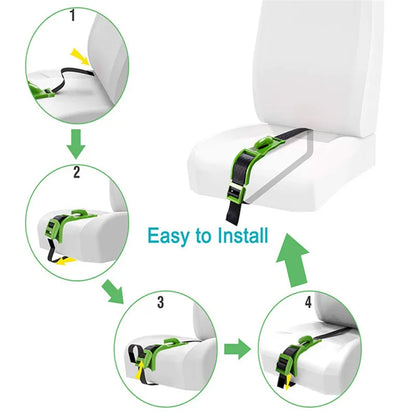 Pregnant Car Seat Belt Adjuster – Maternity Safety Seat Belt Positioner for Comfortable Driving & Belly Protection for Expecting Moms