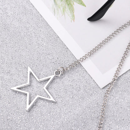 Women's Eyeglass Chain - Hollow Star & Pearl Beaded Lanyard for Sunglasses & Reading Glasses