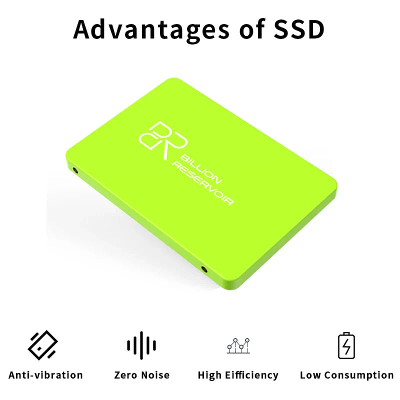 BR 2.5" SATA3 Internal SSD – 128GB to 2TB Solid State Drive for Laptop & Desktop PC