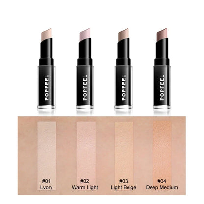 Multi Function Makeup Concealer Stick - Liquid Face Corrector Bronzer Contour Primer for Base Makeup