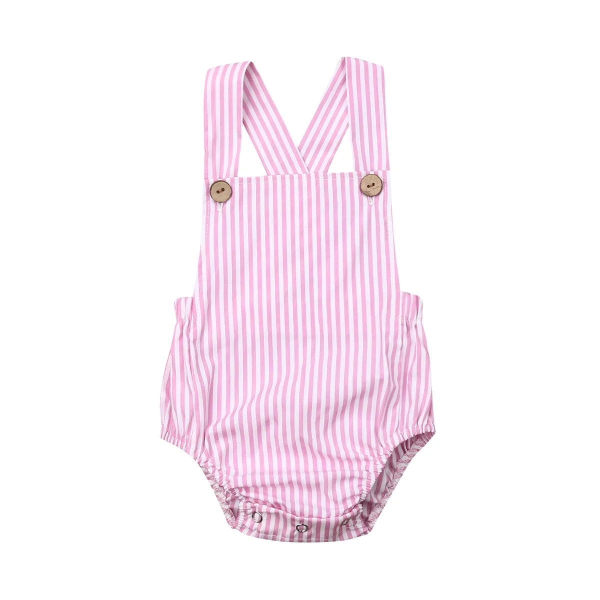 Newborn Baby Sleeveless Romper - Casual Summer One-Piece Jumpsuit for Boys & Girls