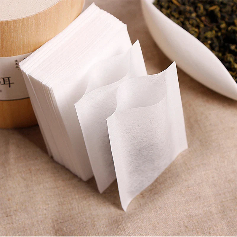 Biodegradable Tea & Coffee Filter Bags – Food-Grade, Hot-Sealed, High Permeability for Spices & Beverages