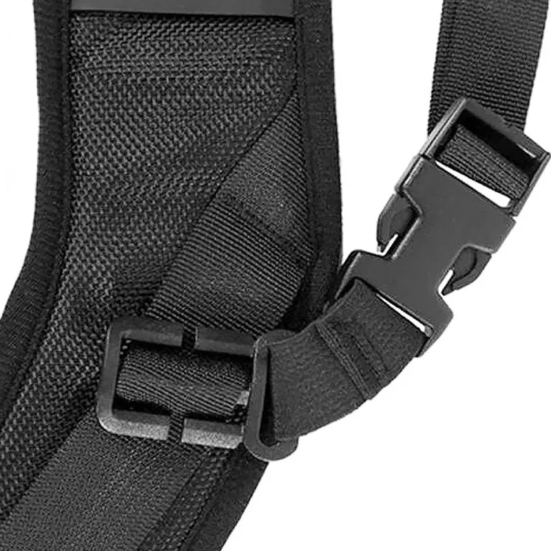 High-Quality Focus F-1 Shoulder Camera Strap – Quick Carry Soft Sling Neck Belt for DSLR Cameras, Black