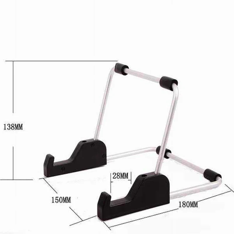 Super Light Foldable Tablet Stand – Universal Adjustable Aluminum Holder for iPad & Tablet PC, Portable Desk Support Mount for Home & Office Use