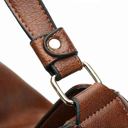 DIDABEAR Leather Hobo Bag for Women - Fashion Shoulder Bag, Large Capacity Vintage Tote Purse