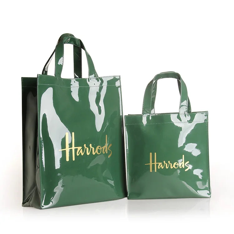 Simple Stylish PVC Reusable Shopping Bag – Luxury Eco-Friendly Waterproof Tote for Summer Beach