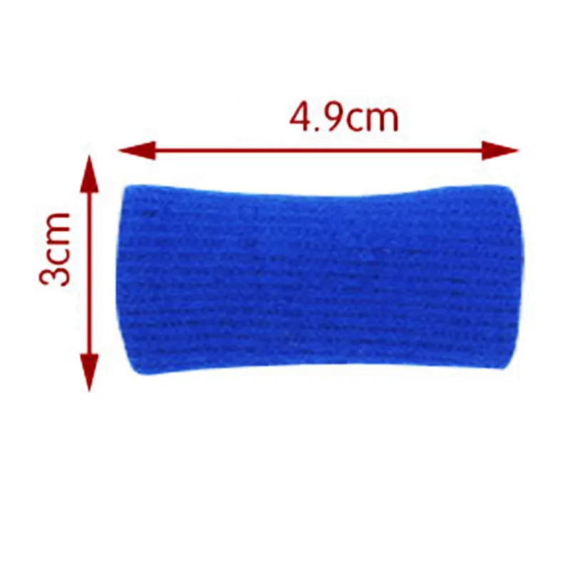 10Pcs Elastic Sports Finger Sleeves - Arthritis Support and Finger Protection for Basketball, Volleyball, and Outdoor Activities
