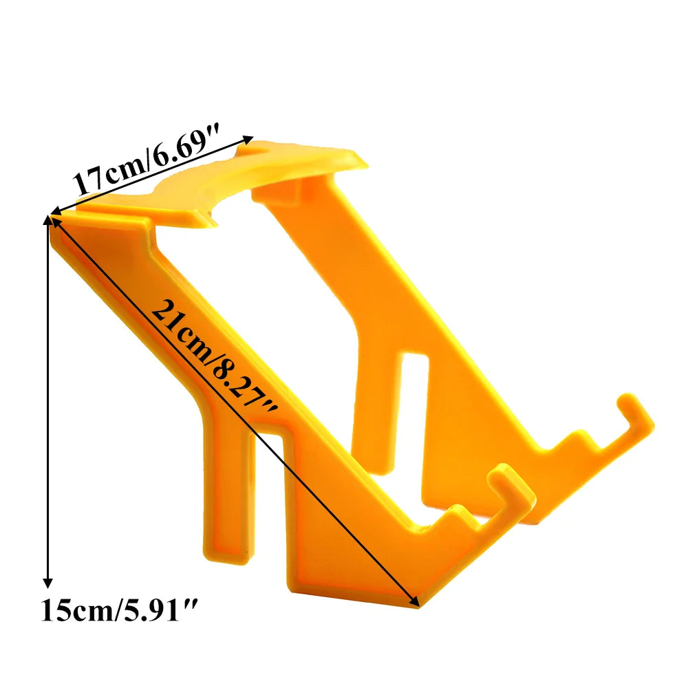 1PCS Beekeeping Honey Gallon Bucket Holder - Plastic Bracket Rack Frame Grip for Beekeeping Tools and Apicultura Equipment Supplies
