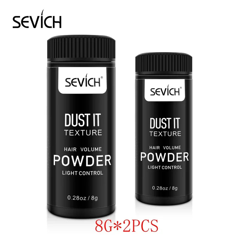 Sevich Unisex Dust It Hair Powder Spray – Increases Volume & Adds Fluff for Thin Hair, Haircut Styling Hairspray