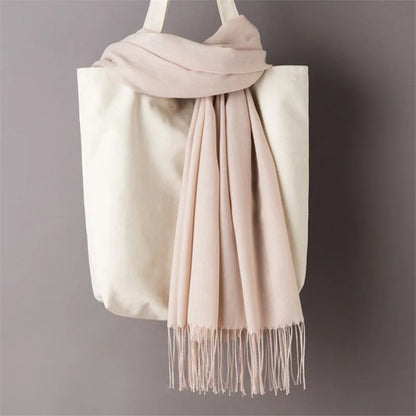 Women's Pashmina Scarf — Cashmere Feel Shawl & Wrap for Evening Dresses, Travel, Office, Winter, and Weddings