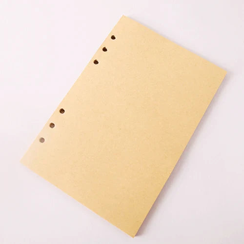 Retro PU Leather Spiral Notebook – Vintage Pirate Anchor Refillable Diary Journal for Travelers