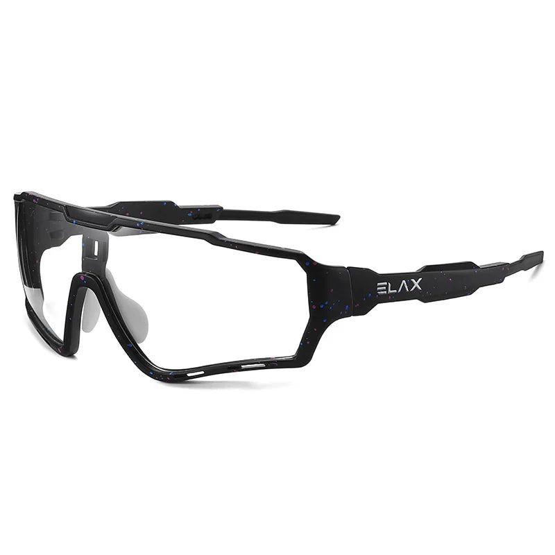 ELAX Photochromic Sunglasses – Sports Eyewear for Men & Women, MTB & Bicycle Cycling Glasses