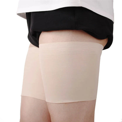 2Pcs Silicone Anti-Chafing Thigh Bands | Women's Slimmer Leg Warmers | Summer Lace Anti-Slip Thigh Leg Bands