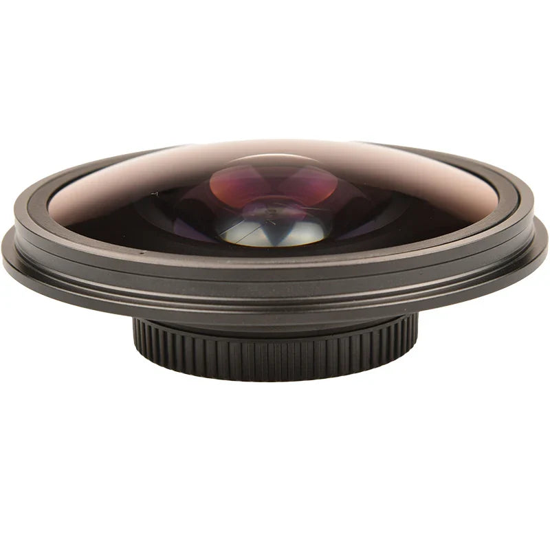 Vlogmagic 0.3X HD Ultra Fisheye Lens Adapter with Hood – 37mm/43mm Low-Dispersion Glass for Video Cameras & Camcorders