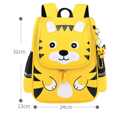Fengdong Cute Little Girl School Bag - Animal Bookbag for Kids, Small Backpack for Elementary and Kindergarten Students
