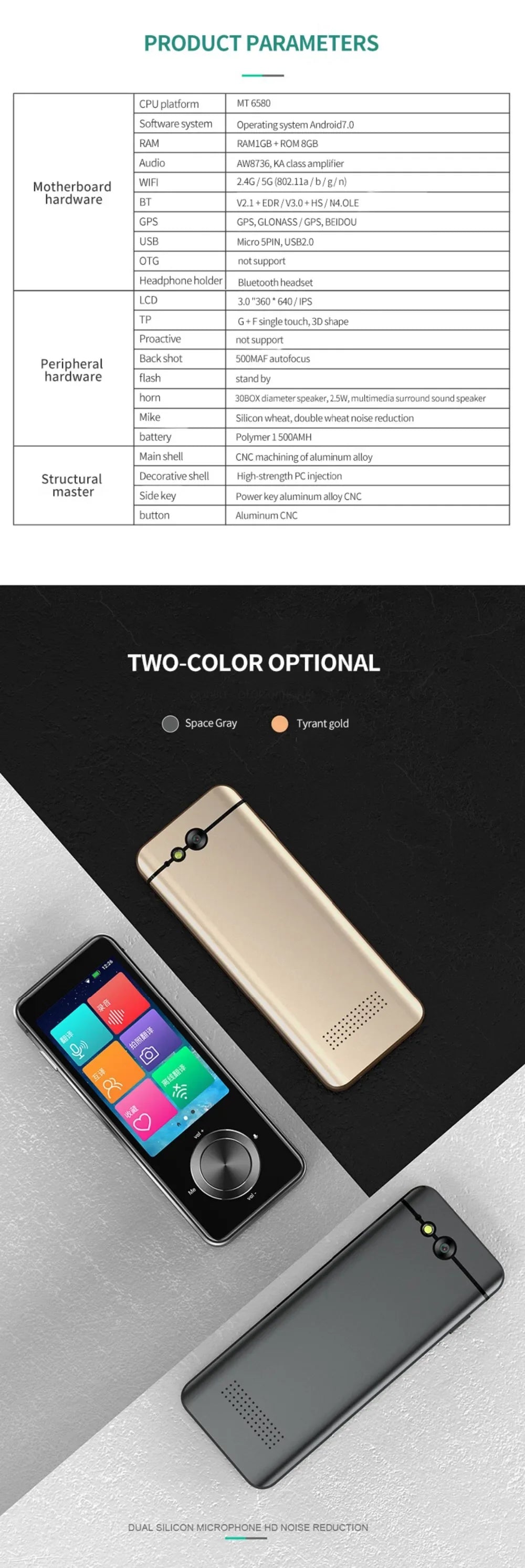 Newest M9 Instant Voice Translator – Portable Smart Language Translator, Real-Time Translation, Supports 12 Offline Languages