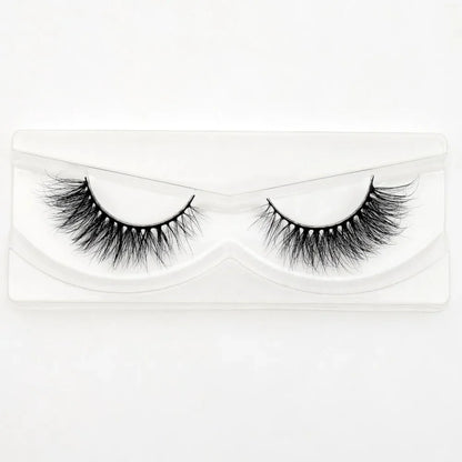 Visofree 3D Mink Eyelashes – Thick Handmade Full Strip Cruelty-Free False Lashes for Makeup M56