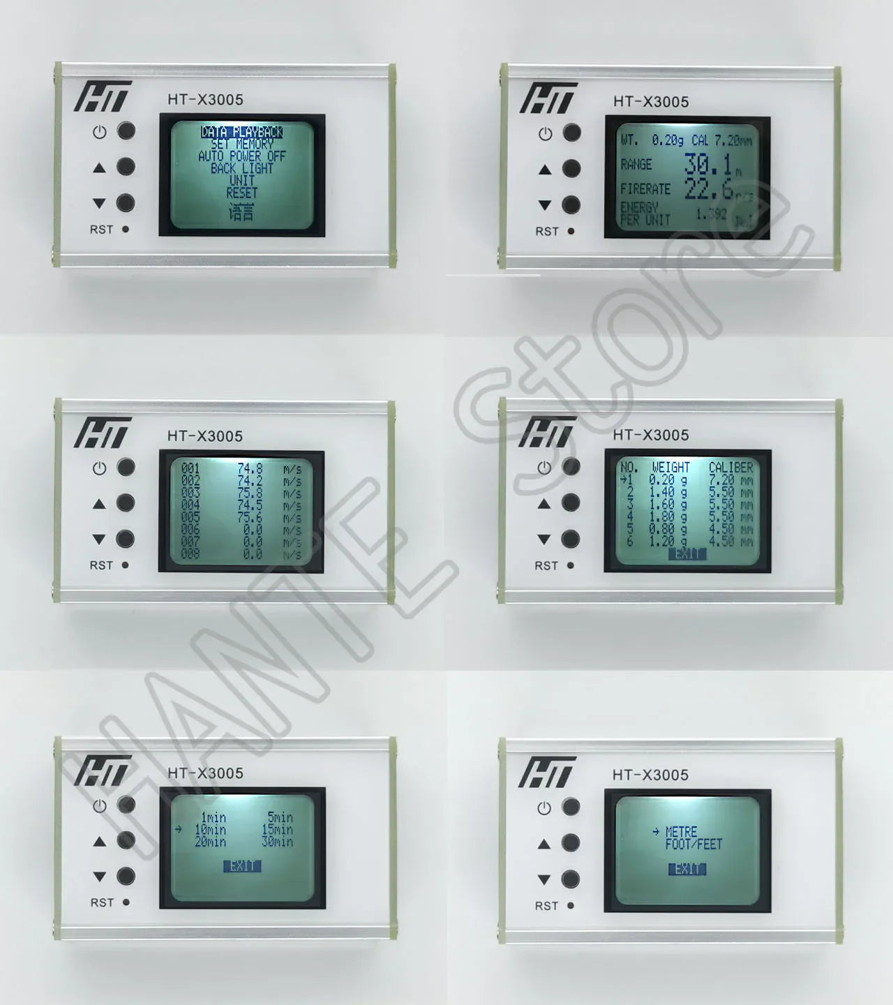 WiFi Shooting Chronograph | Ball Velocity & Energy Measurement Bullet Speed Tester