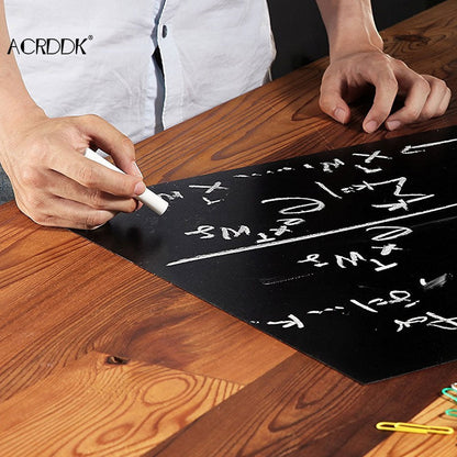 Waterproof Whiteboard Sticker – 45×100cm Reminder Message Board for Teaching, Graffiti, Painting & Notes