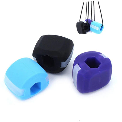 Silica Gel Face Fitness Ball - Jaw Exerciser for Toning Facial Muscles & Reducing Double Chin - Gym Training Simulator