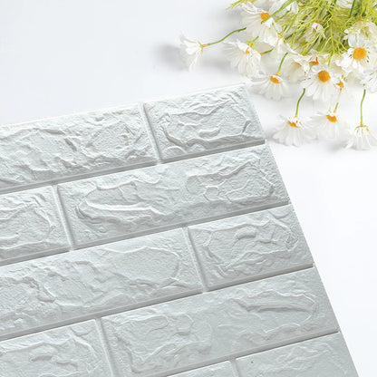 25pcs 3D Wall Stickers - Self-Adhesive Wallpaper Panels for Home Decor - Living Room, Bedroom, Bathroom, Kitchen Decoration - House Sticker Set