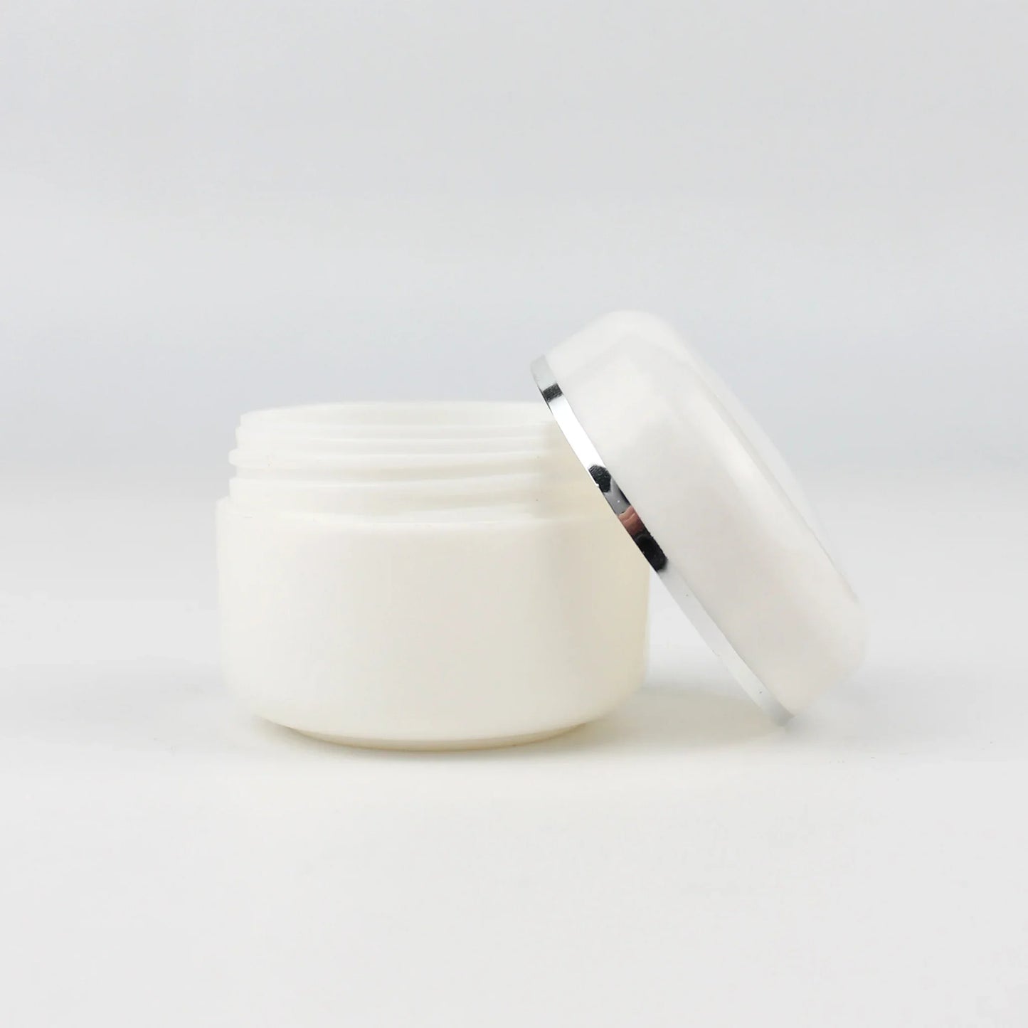30pcs Plastic Cream Jars – 20g/30g/50g Empty Refillable Makeup Containers for Cosmetics Samples