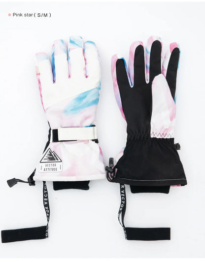 2-in-1 Extra Thick Ski Gloves – Waterproof, Windproof Winter Mittens for Men & Women