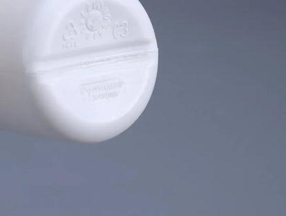 Empty Fluorinated Plastic Bottle with Tamper-Evident Cap — Leakproof Refillable Liquid Container 50ml-1000ml