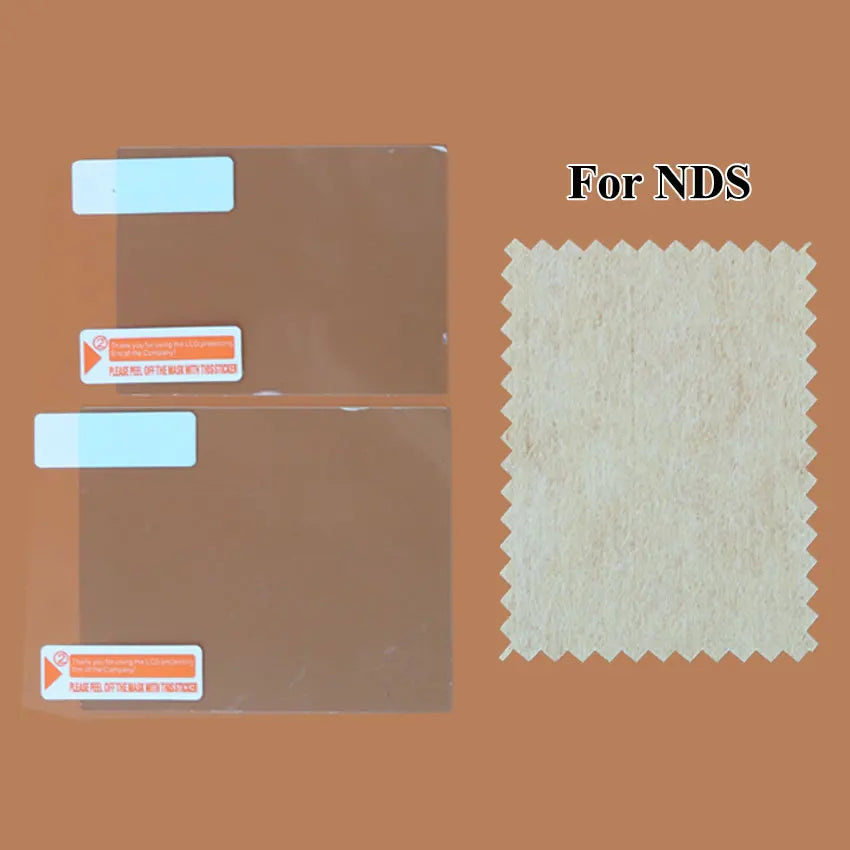 JCD Clear LCD Screen Protector Film for NDS, DSi, 2DS, 3DS XL/LL & New 3DSXL/LL