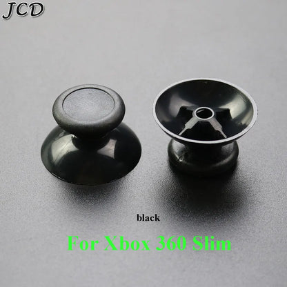 JCD 10PCS Replacement 3D Analog Thumbstick Caps – Mushroom Grip Covers for PS2, PS3, PS4 Pro, PS5, Xbox One & 360