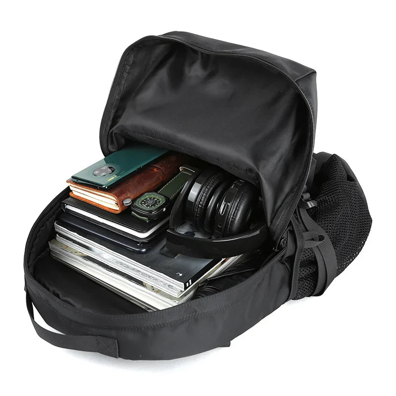 Best-Selling Casual Street Style Male Backpack | Large Capacity 17-Inch Laptop Travel Backpack | Ideal for University and College