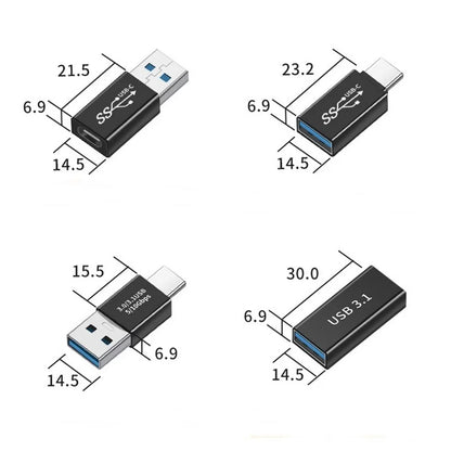 Tongdaytech Type C OTG USB Adapter – USB-C Male to USB-A Female Converter for MacBook, Samsung S20, OTG Connector