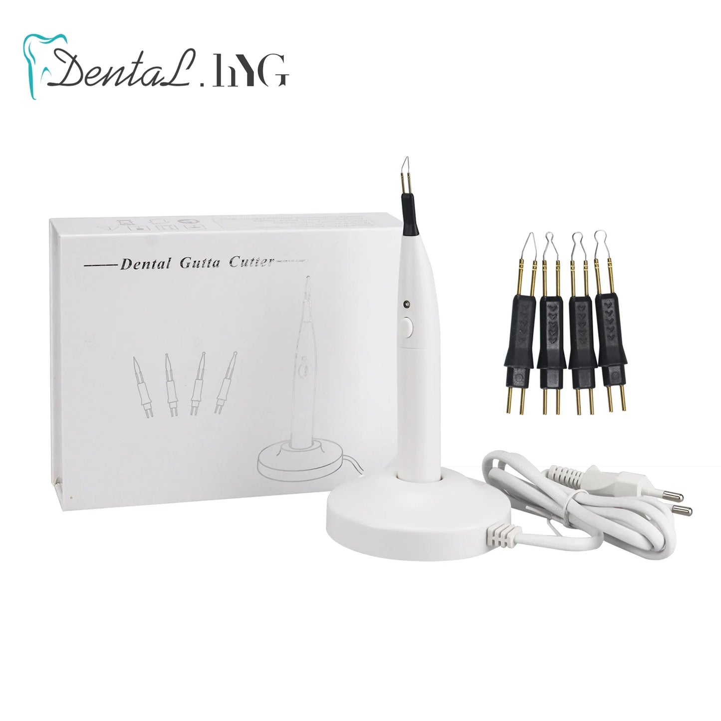 4-Tip Oral Dental Gutta Percha Cutter – Endo Tool for Gum, Teeth Whitening & Gutta Dissolving (2 Options)
