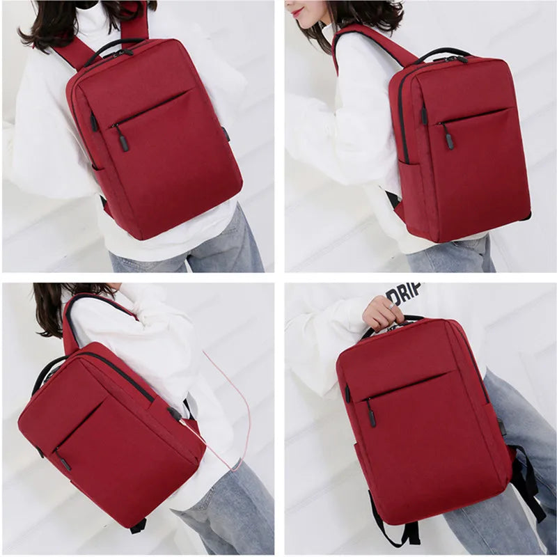 2024 New Leisure Outdoor Sports Backpack – Fashionable Business Travel Backpack for 15.6" Laptop, Waterproof and Anti-Theft, Ideal for Students