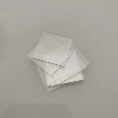 100 Pcs Transparent Square Glass Slides Coverslips - Optical Instrument Microscope Cover Slips for Microscopy