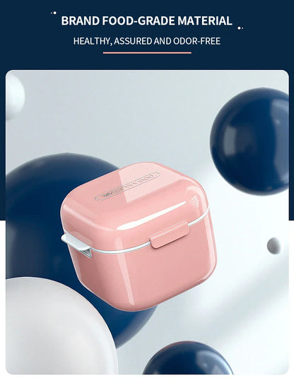 Orthodontic Retainer Storage Box – Portable Teeth Denture Cleaner & Soaking Case for Braces