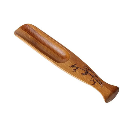 Teaware Accessories Wooden Spoon – Chinese Style Coffee Filter Scoop for Tableware
