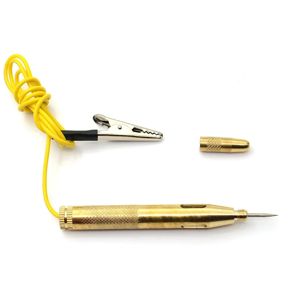 Auto Car Light Circuit Tester – DC 6V, 12V, 24V Voltage Detector Probe Lamp for Light System Testing