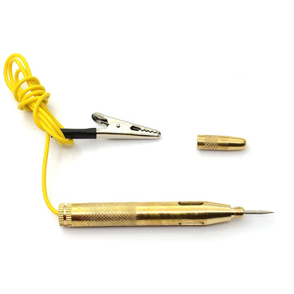 Auto Car Light Circuit Tester – DC 6V, 12V, 24V Voltage Detector Probe Lamp for Light System Testing
