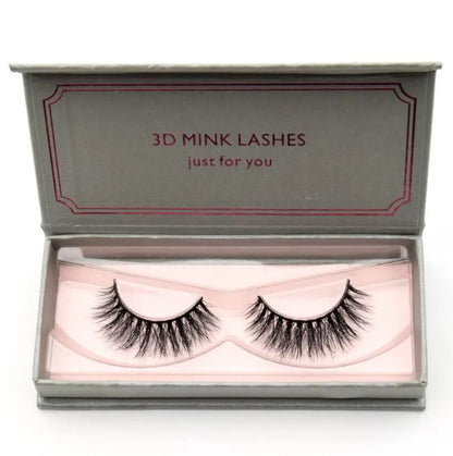 Visofree 3D Mink Lashes – High Volume Natural Black False Eyelashes #108, #109, #110