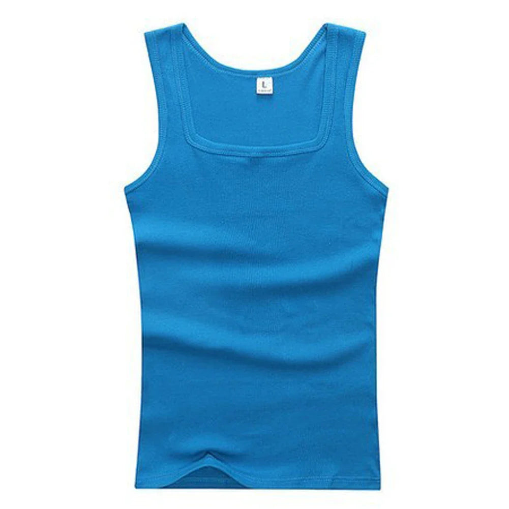 Plus Size Men’s Sleeveless Tank Top Vest – Summer Fitness Bodybuilding Singlet Casual Workout Shirt (Black, White, Gray)