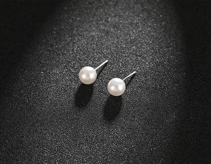 Fashion Pearl Bean Crystal Earrings for Women & Girls – Elegant Everyday Jewelry